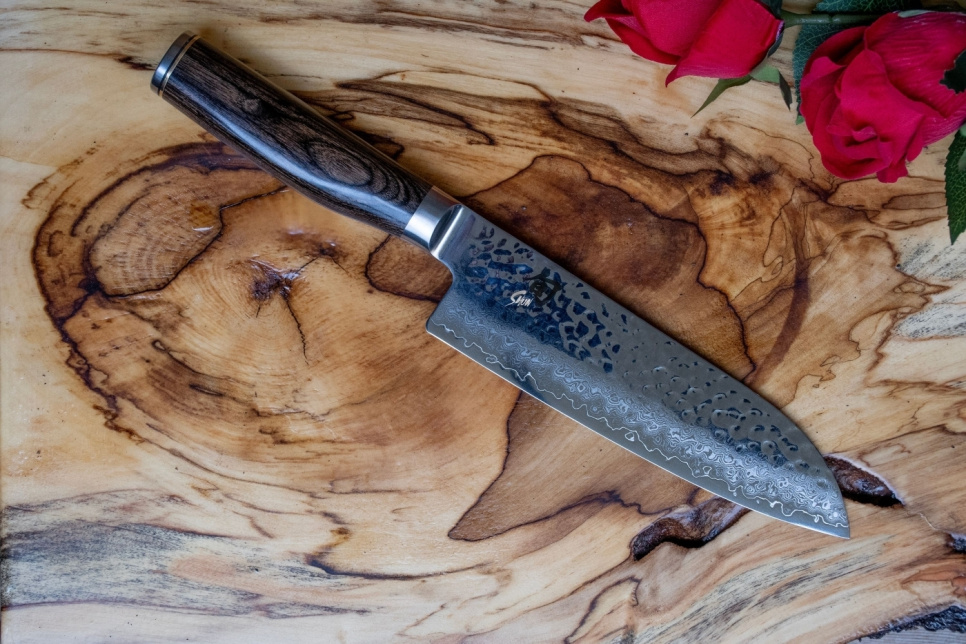 Santoku kniv 14cm Shun Premier