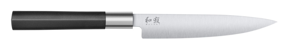 Brugskniv 15 cm - KAI Wasabi Sort i gruppen Madlavning / Køkkenknive / Knive til alle formål hos The Kitchen Lab (1074-13949)