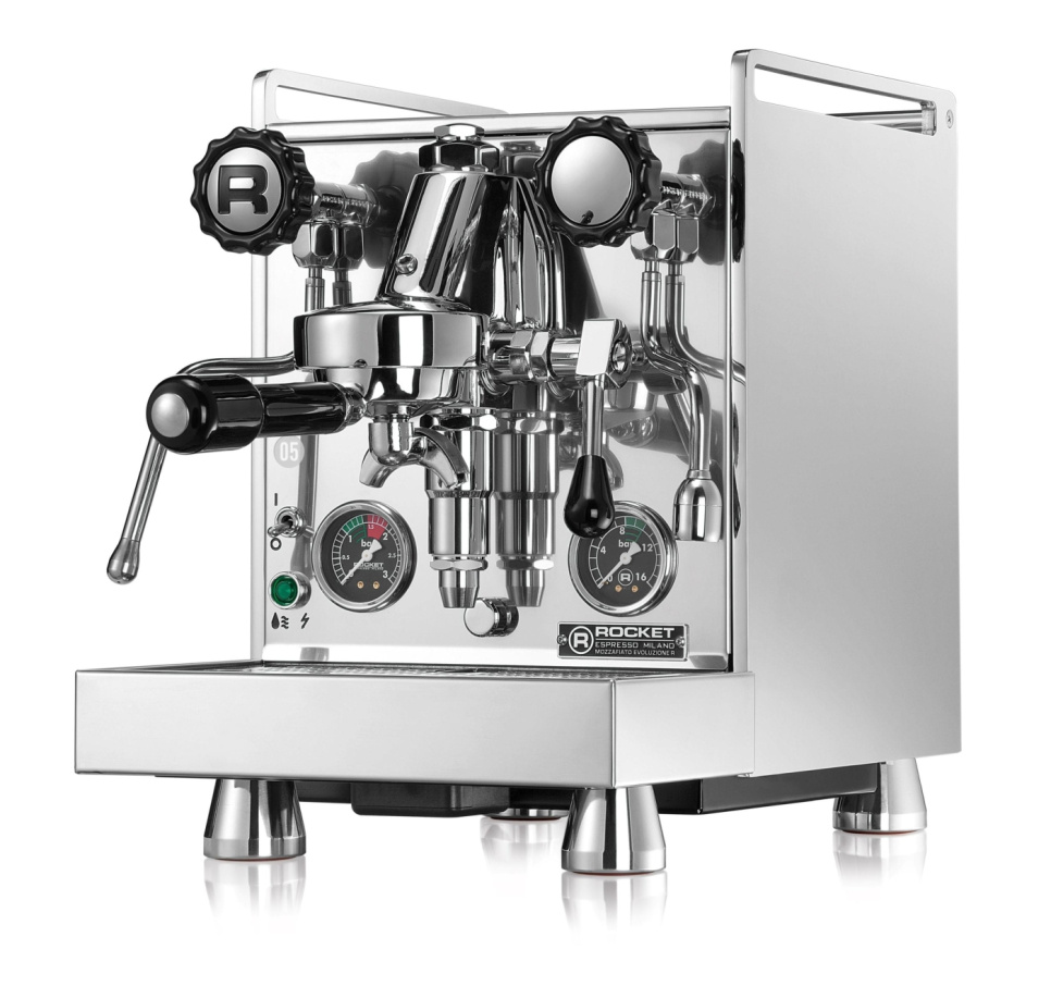 Espressomaskine Rocket Espresso Mozzafiato Cronometro R i gruppen Te & Kaffe / Kaffe brygning / Espressomaskiner hos The Kitchen Lab (1075-22480)