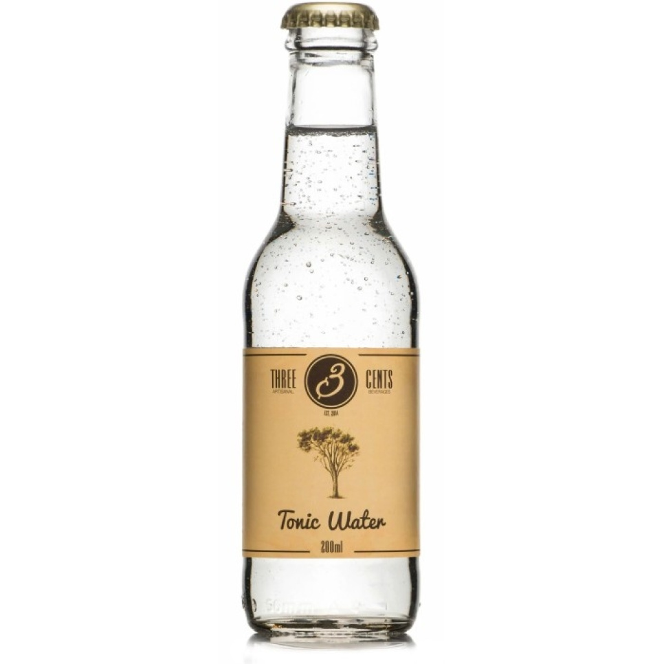 Tonic Water, 200 ml - Three Cents i gruppen Madlavning / Kolonial hos The Kitchen Lab (1083-28748)