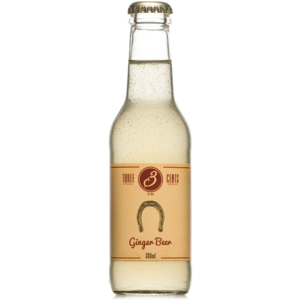 Ginger Beer, 200 ml - Three Cents i gruppen Madlavning / Kolonial hos The Kitchen Lab (1083-28749)