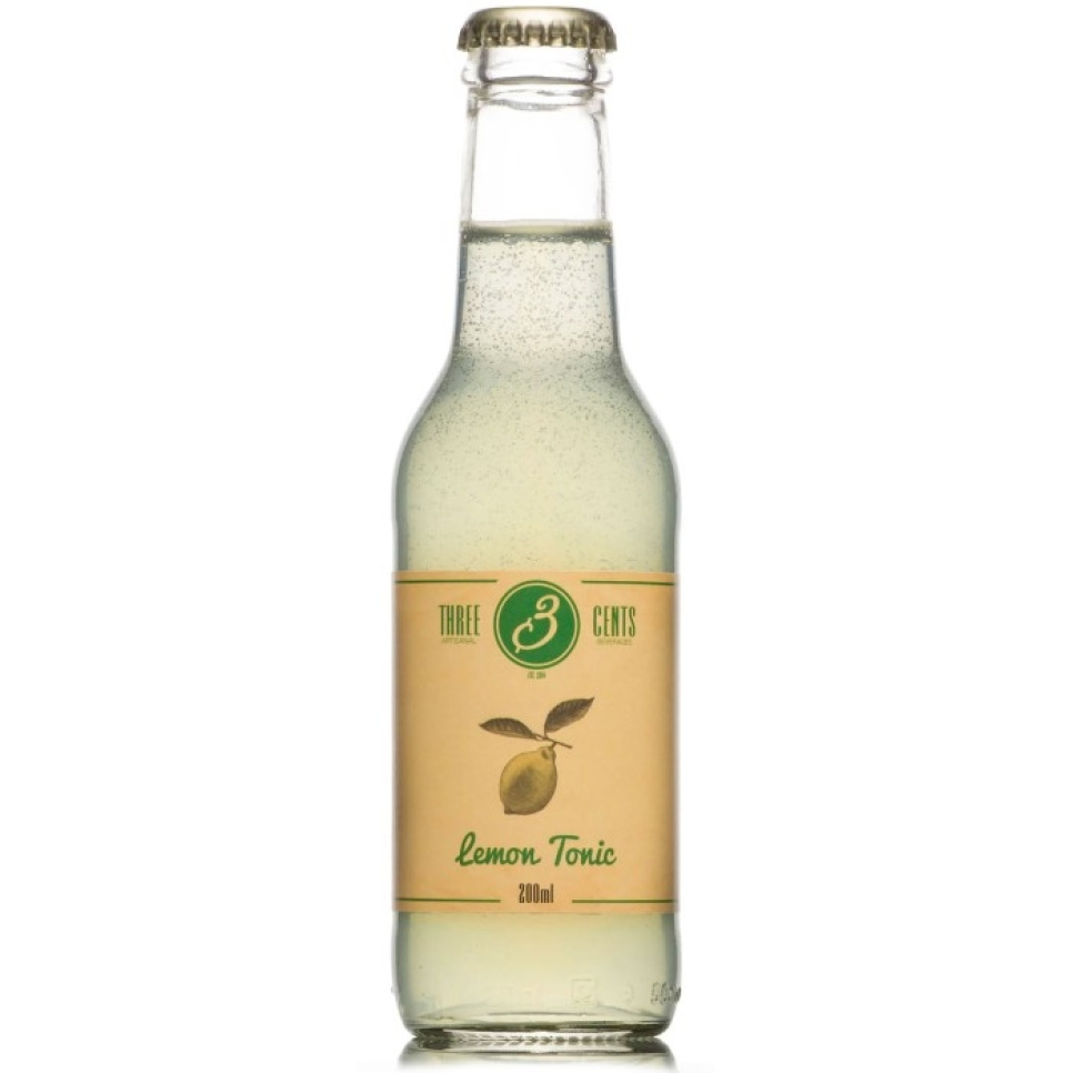 Lemon Tonic, 200 ml - Three Cents i gruppen Madlavning / Kolonial hos The Kitchen Lab (1083-28753)