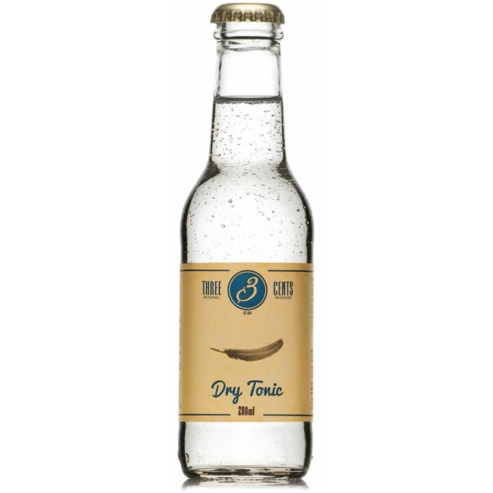 Dry Tonic, 200 ml - Three Cents i gruppen Madlavning / Kolonial hos The Kitchen Lab (1083-28758)