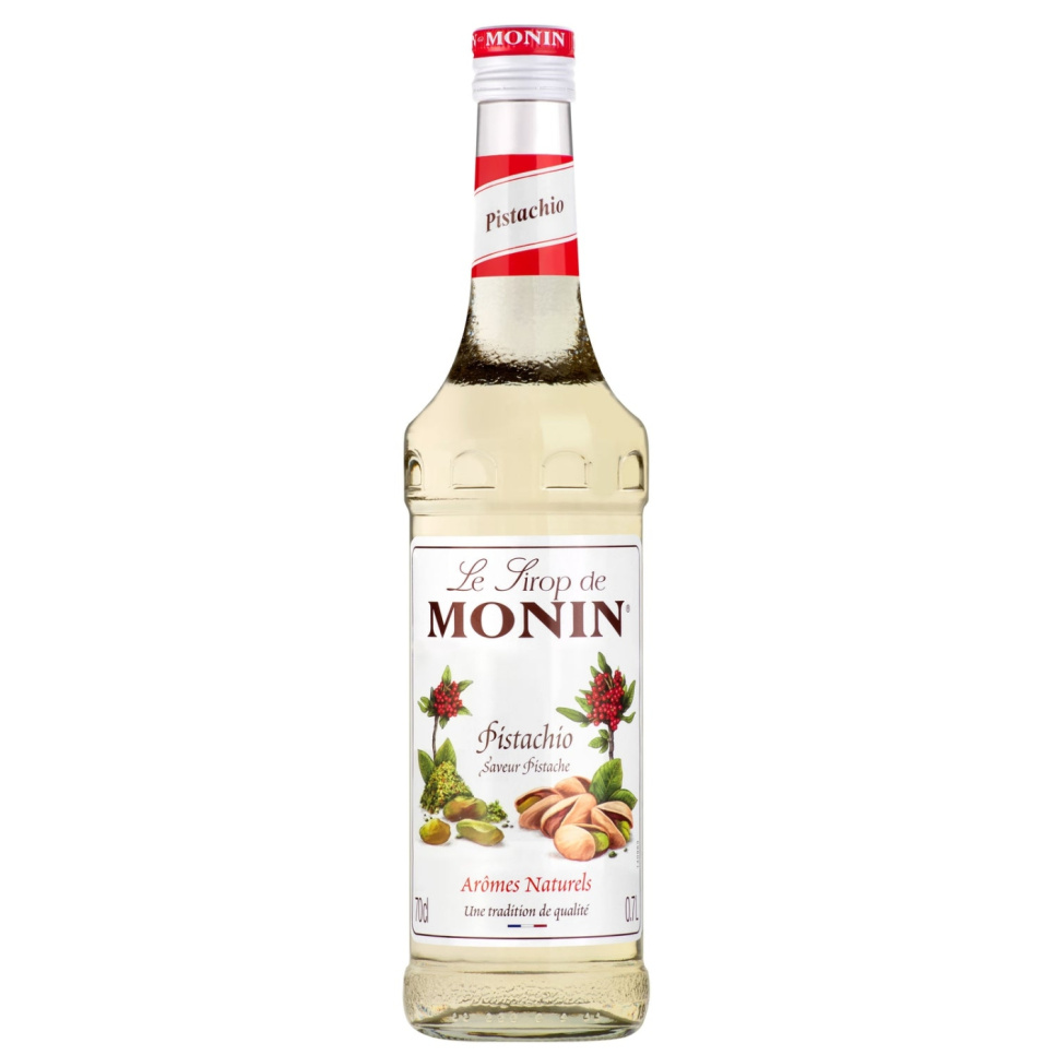 Monin Pistachio Syrup 70 cl i gruppen Bar & Vin / Bar udstyr / Øvrig bar udstyr hos The Kitchen Lab (1083-30755)