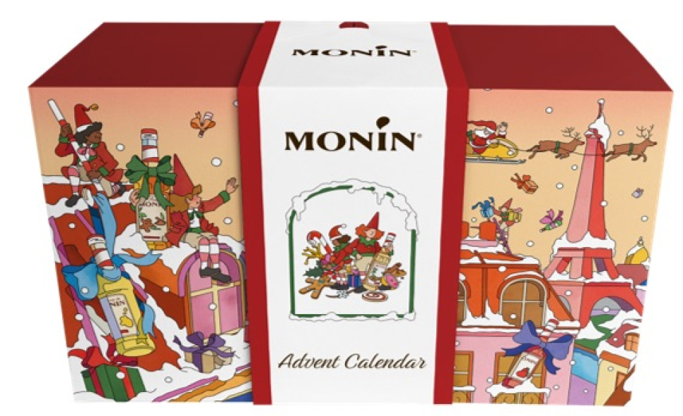 Monin Julekalender, 24x5 cl i gruppen Bar & Vin / Bar udstyr / Øvrig bar udstyr hos The Kitchen Lab (1083-36409)