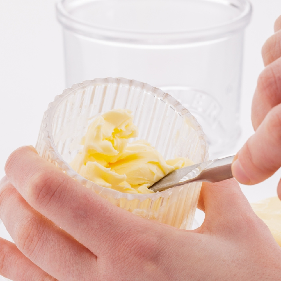 Smørklokke i glas – Kilner