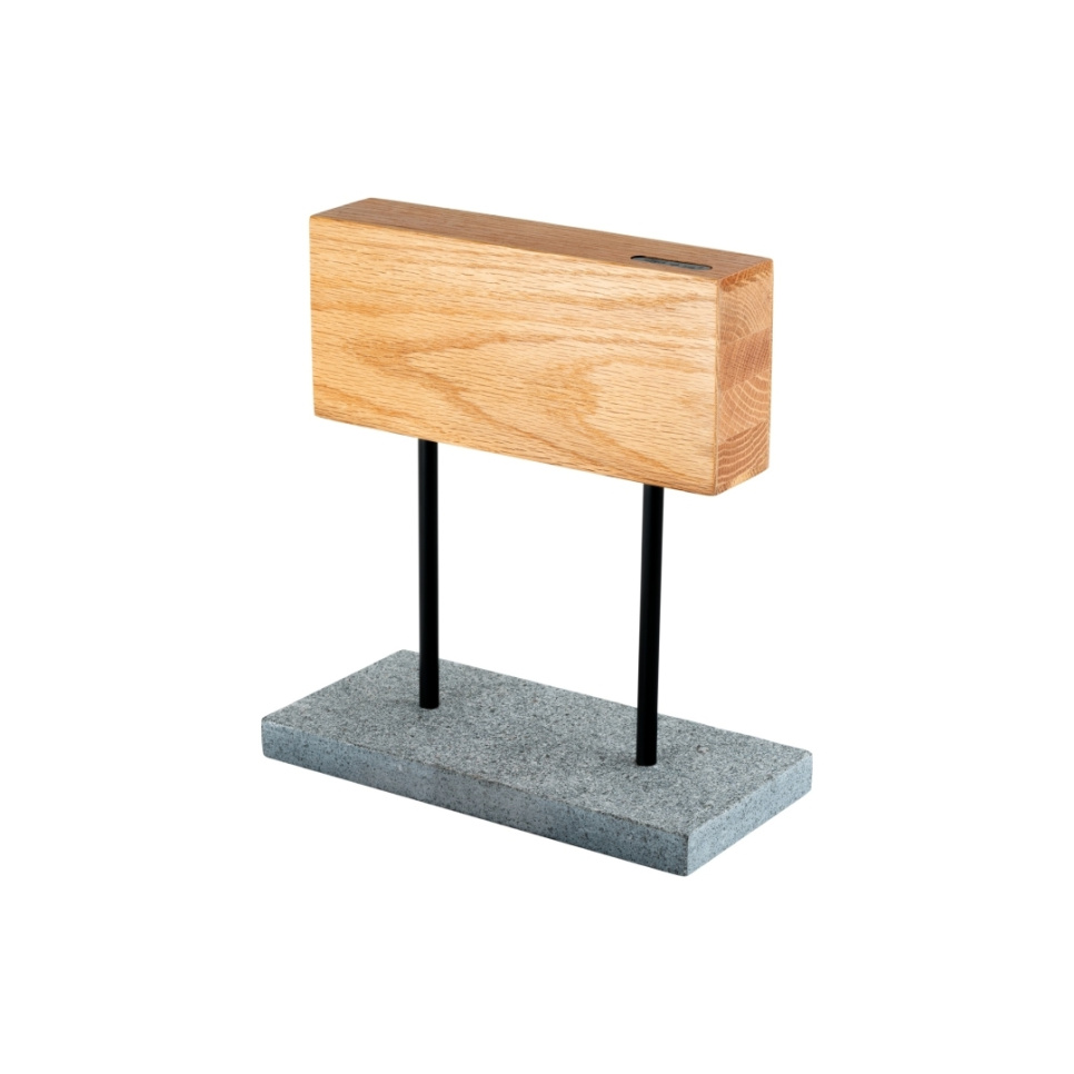 Magnetisk knivblok i egetræ - Style de Vie i gruppen Madlavning / Køkkenknive / Kniv opbevaring / Knivblok hos The Kitchen Lab (1086-34059)