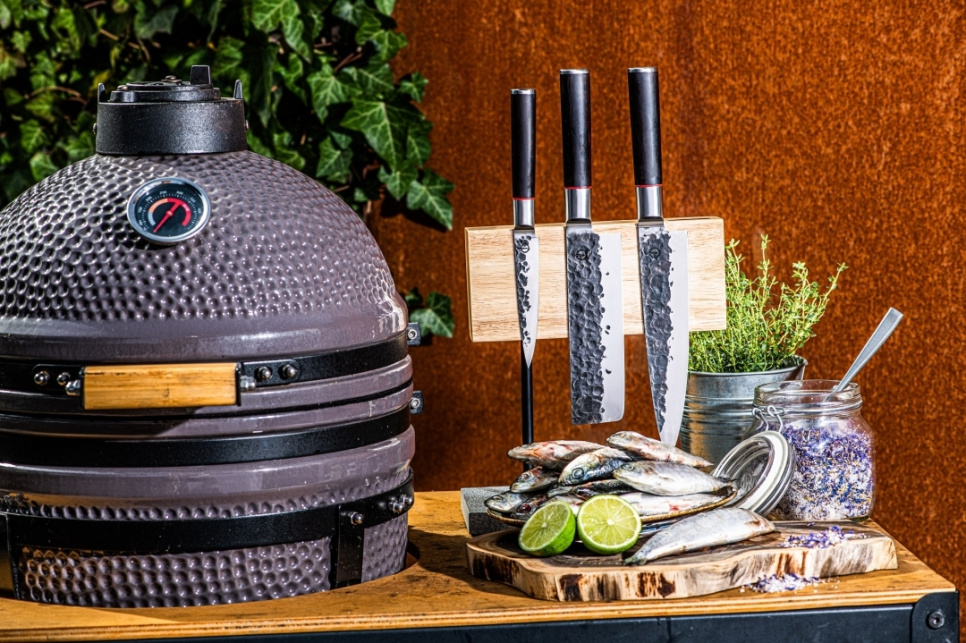 Magnetisk knivblok i egetræ - Style de Vie