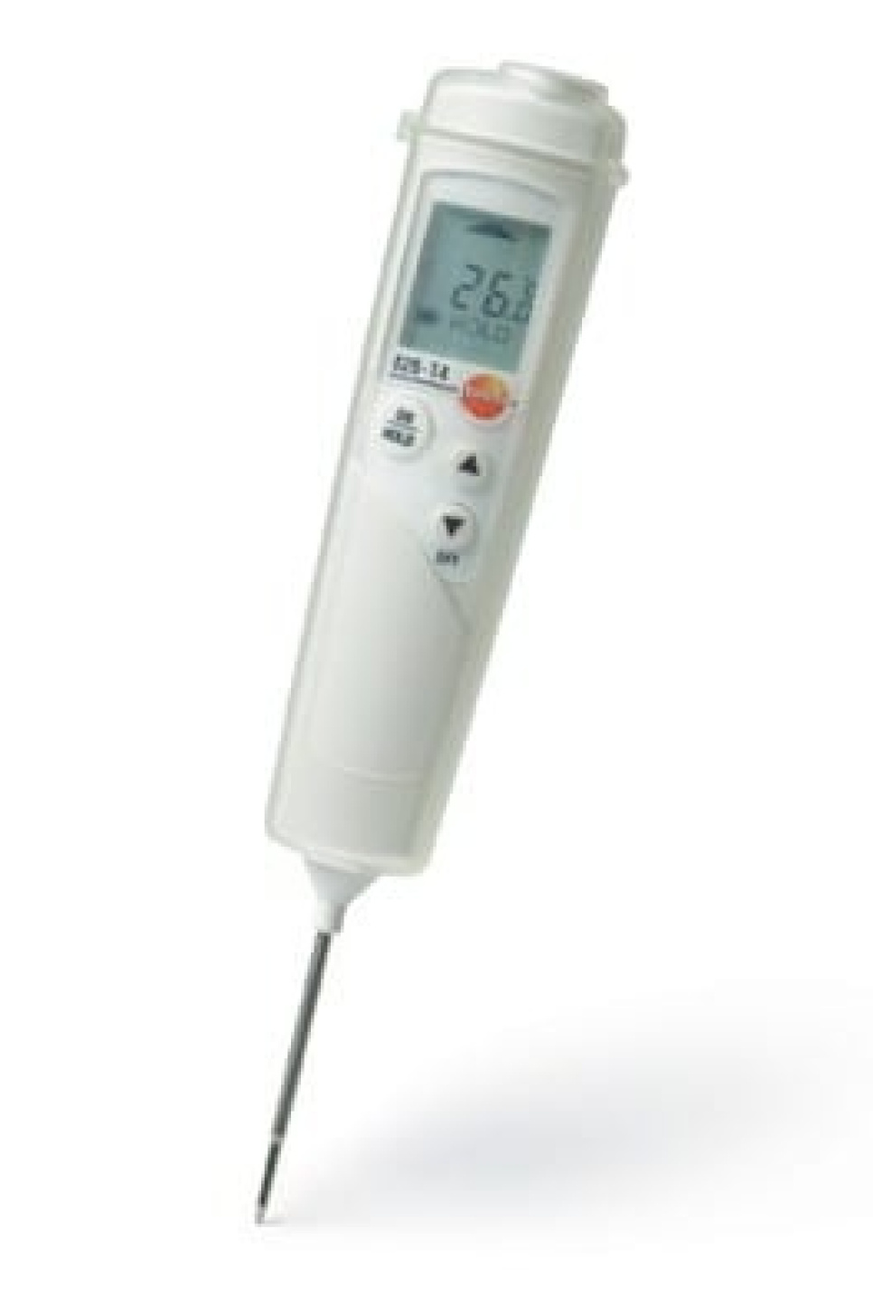 Lasertermometer med indsatsprobe - Testo 826-T4 i gruppen Madlavning / Termometer og Målere / Køkken termometre / Laser termometre hos The Kitchen Lab (1089-10222)