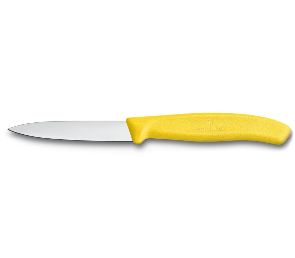 Skærekniv, 8 cm, gul - Victorinox i gruppen Madlavning / Køkkenknive / Skæreknive hos The Kitchen Lab (1090-11862)