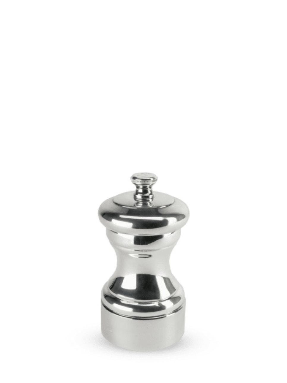Saltmølle, 10 cm, Mignonnette, Forsølvet - Peugeot i gruppen Madlavning / Køkkenredskaber / Salt & peberkværne hos The Kitchen Lab (1090-15875)