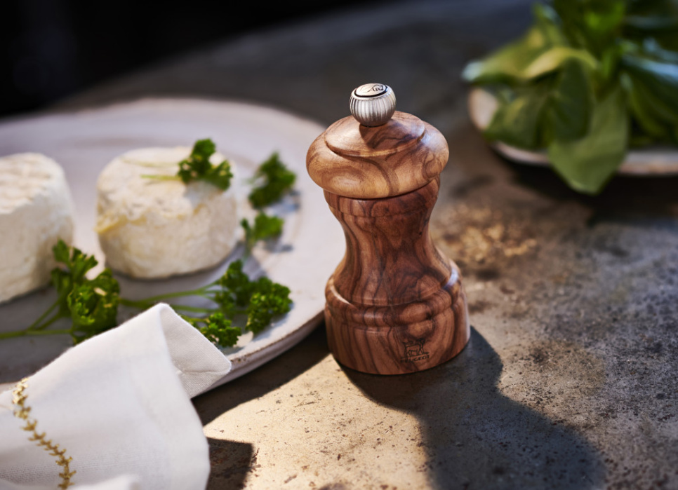 Peberkværn, 10 cm, Bistro Specials, Oliventræ - Peugeot