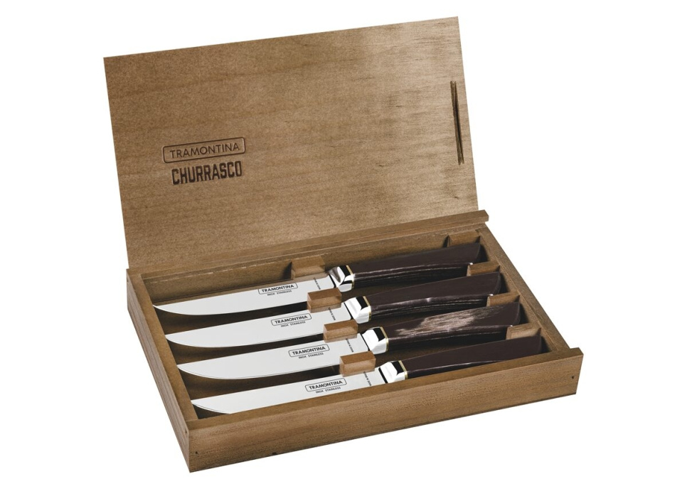 Bøfknive i gaveæske, Churrasco Premium - Tramontina i gruppen Borddækning / Bestik / Knivar hos The Kitchen Lab (1090-27196)