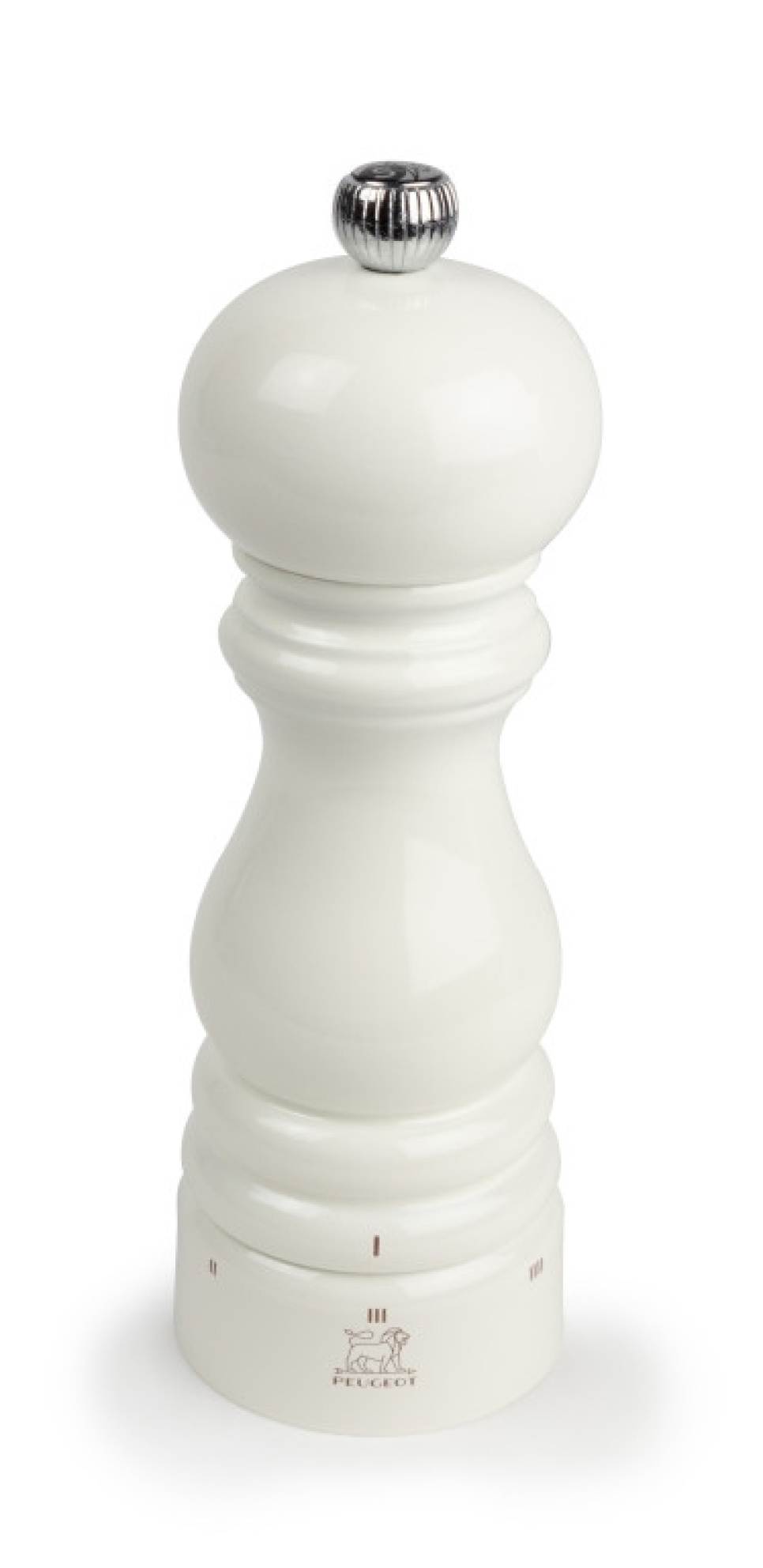 Saltmølle, 18 cm, ParisRama, Ivory - Peugeot i gruppen Madlavning / Køkkenredskaber / Salt & peberkværne hos The Kitchen Lab (1090-35399)