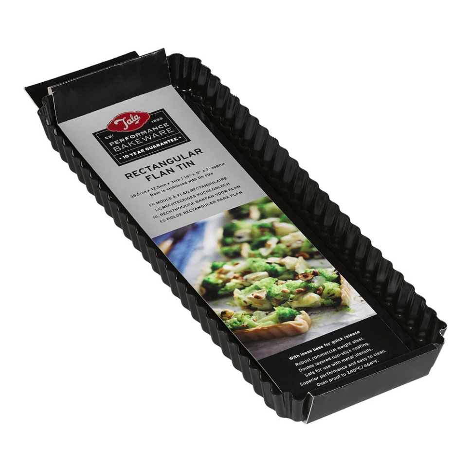 Tærteform, Rektangulær, 13 x 36 cm - Tala i gruppen Bagning / Bageforme / Bageforme hos The Kitchen Lab (1090-36084)