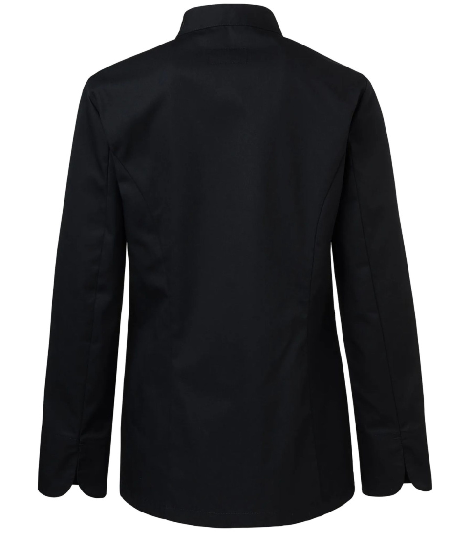 Kokkejacket, dame, sort - Segers
