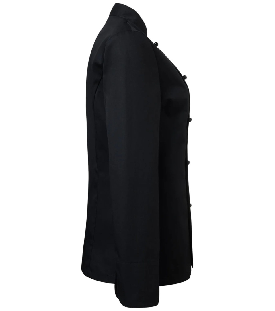 Kokkejacket, dame, sort - Segers