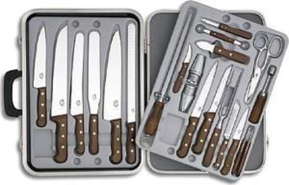 Victorinox Chef taske med 24 knive og tilbehør i gruppen Madlavning / Køkkenknive / Kniv opbevaring / Øvrig kniv opbevaring hos The Kitchen Lab (1095-12275)