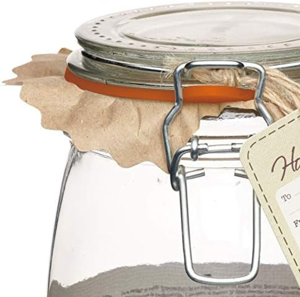 Glasburk med patentlåg, 1 L - Kitchen Craft