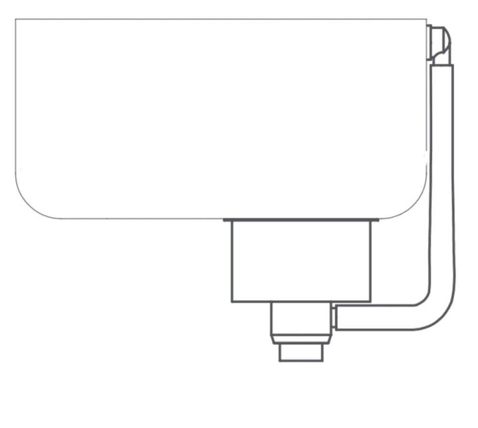 Løftbar si spand til opvaskeskuffe