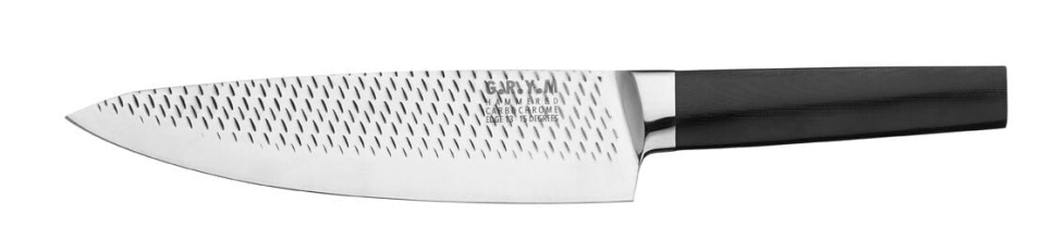 Kokkekniv 20 cm, hamret klinge - GRYM i gruppen Madlavning / Køkkenknive / Kokkeknive hos The Kitchen Lab (1146-13609)