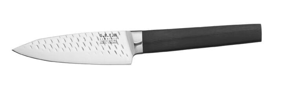 Brugskniv 9 cm, hamret klinge - GRYM i gruppen Madlavning / Køkkenknive / Knive til alle formål hos The Kitchen Lab (1146-13611)