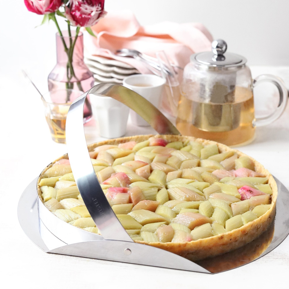 Tærteform i rustfrit stål med foldede sider - Cristel Tærteform i rustfrit stål med foldede sider - Cristel