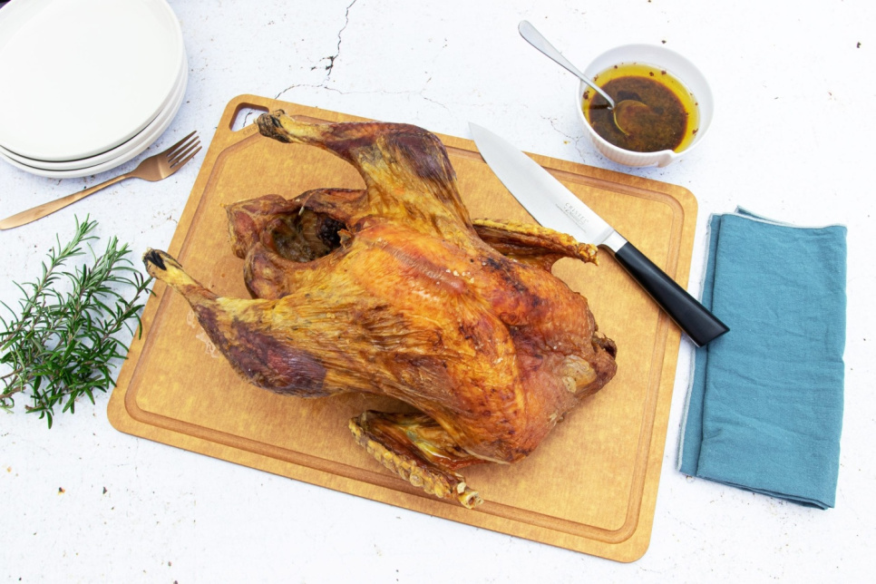 Træncherplade i presset træfiber - Cristel