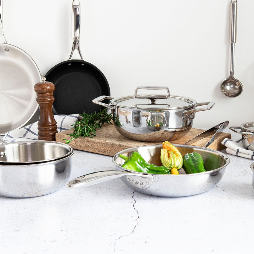 Rustfrit stål wok, CastelPro - Cristel Rustfrit stål wok, CastelPro - Cristel