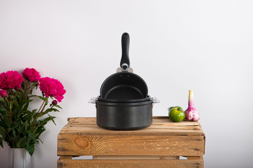 Belagt gryde med aftagelige håndtag, Cookway - Cristel