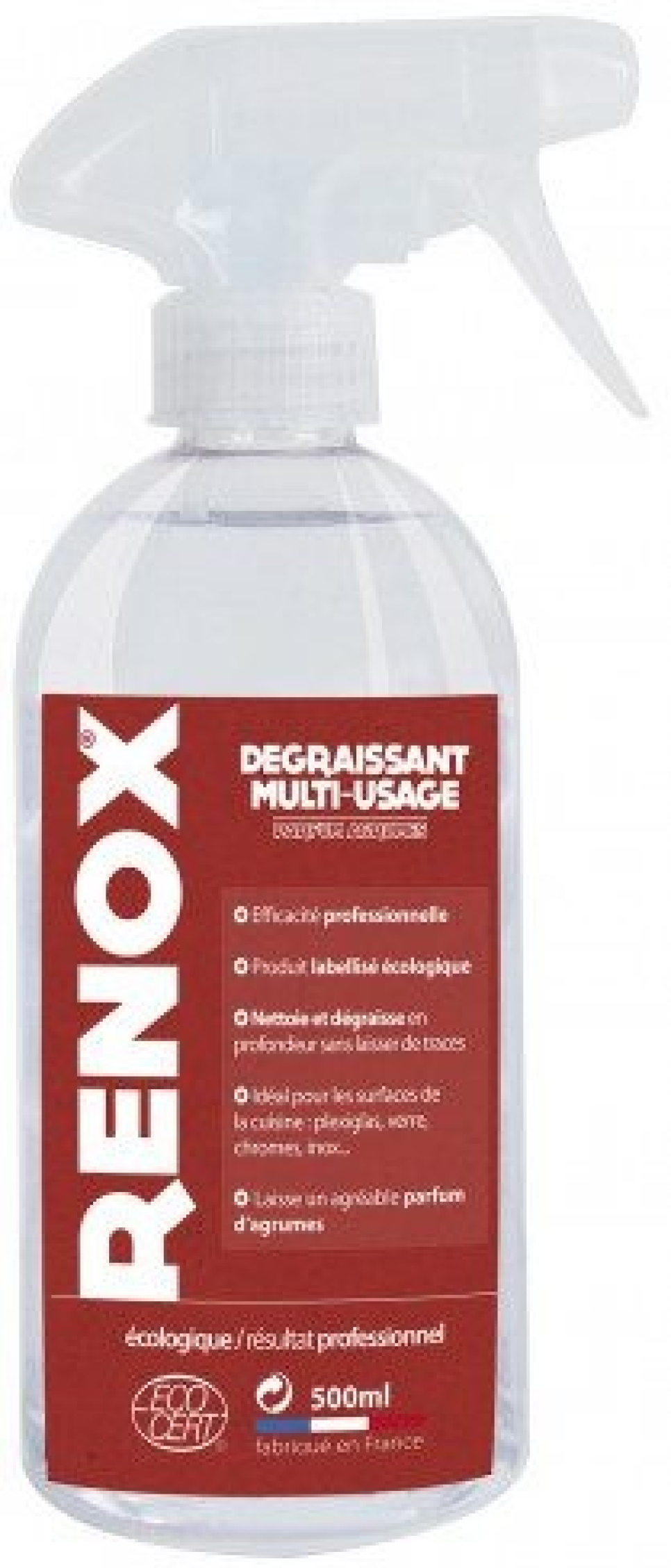 Renox, Økologisk affedtningsspray, 500ml - Cristel i gruppen Køkken interiør / Rengøring hos The Kitchen Lab (1155-26606)