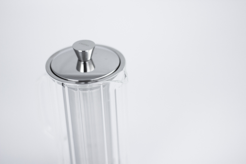 Tekande i glas, morgenmad - Cristel