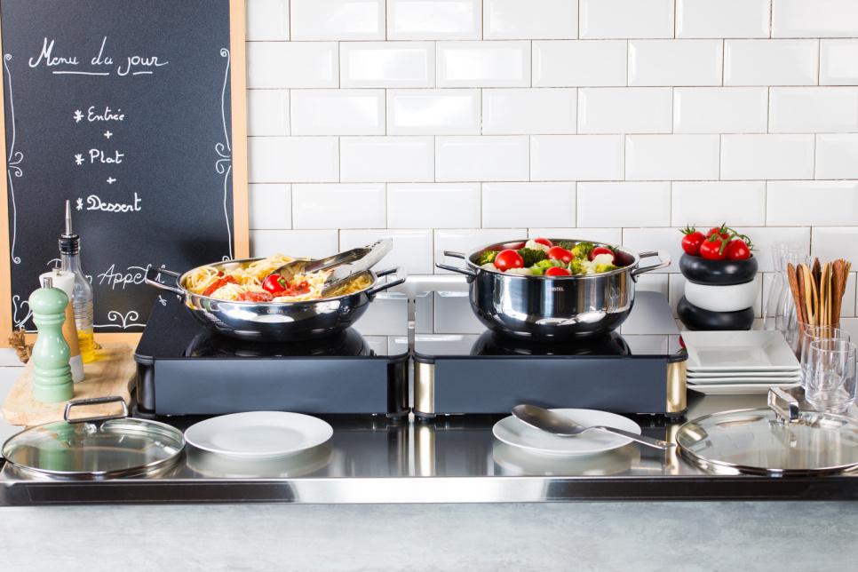 Stegepande/serveringspande, CastelPro - Cristel Stegepande/serveringspande, CastelPro - Cristel