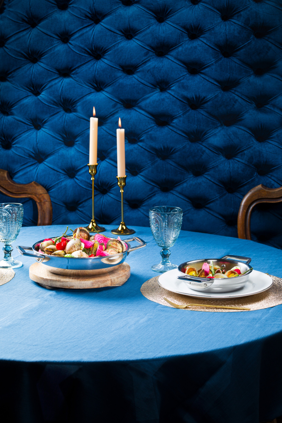 Stegepande/serveringspande, CastelPro - Cristel Stegepande/serveringspande, CastelPro - Cristel