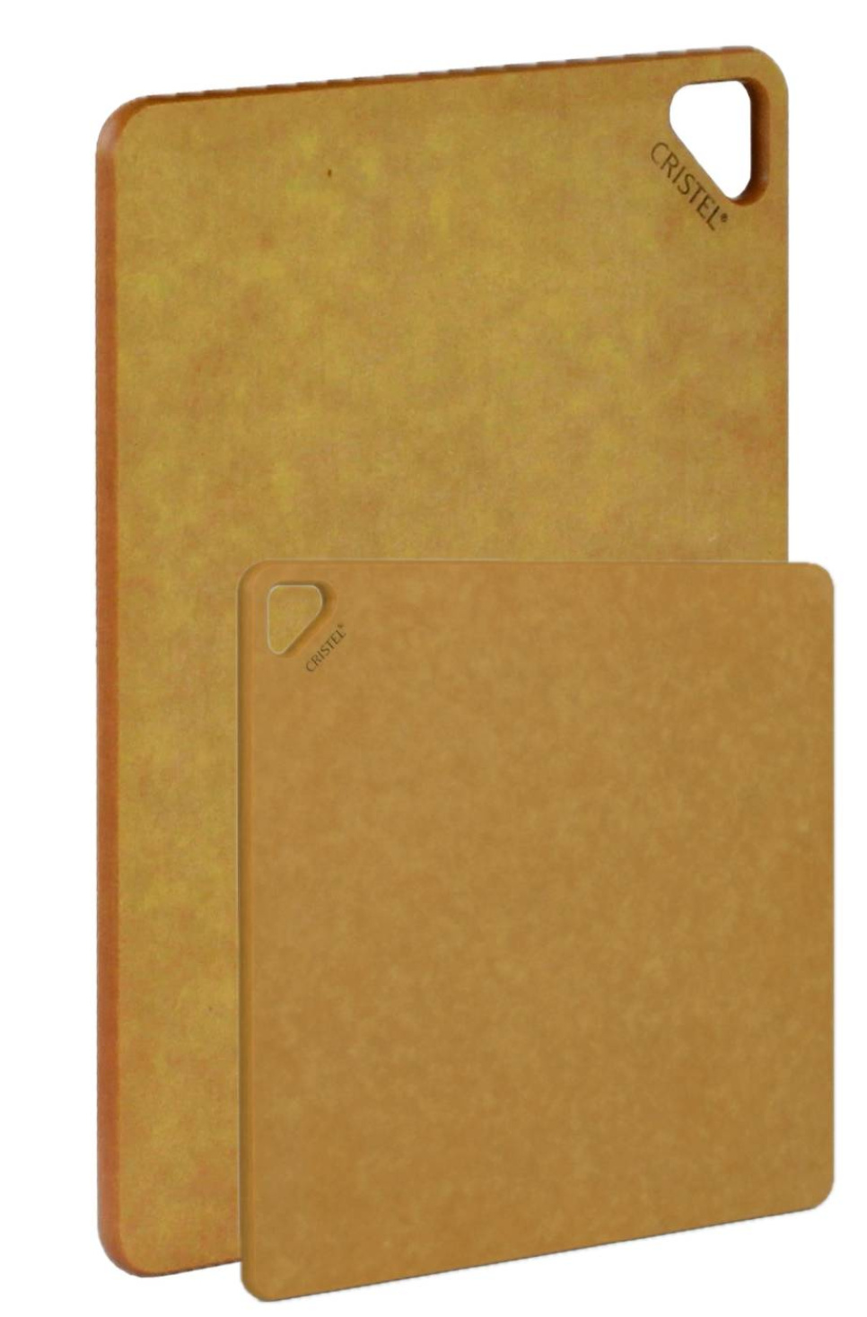 Skærebræt i presset træfiber, 2-pack - Cristel i gruppen Madlavning / Køkkenredskaber / Skærebrætter hos The Kitchen Lab (1155-33405)