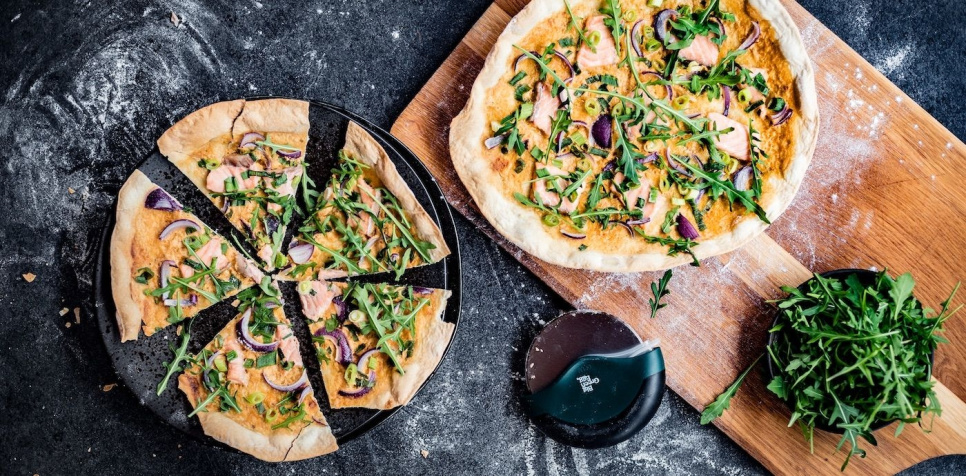 Kompakt pizzaskærer - Big Green Egg