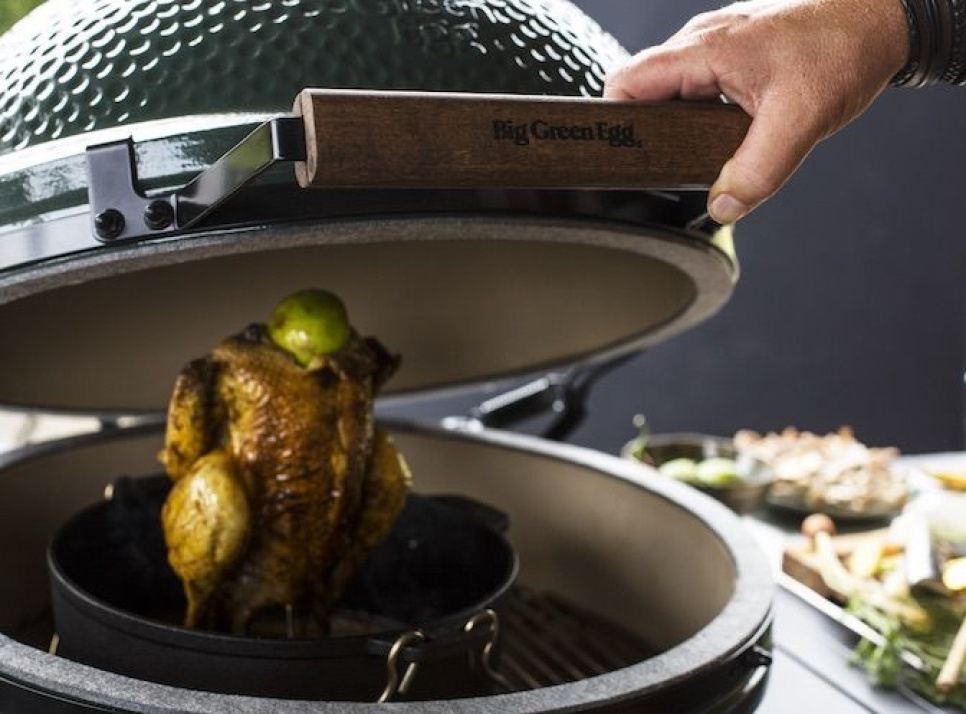 Sittin\'Turkey Ceramic Roaster - Big Green Egg
