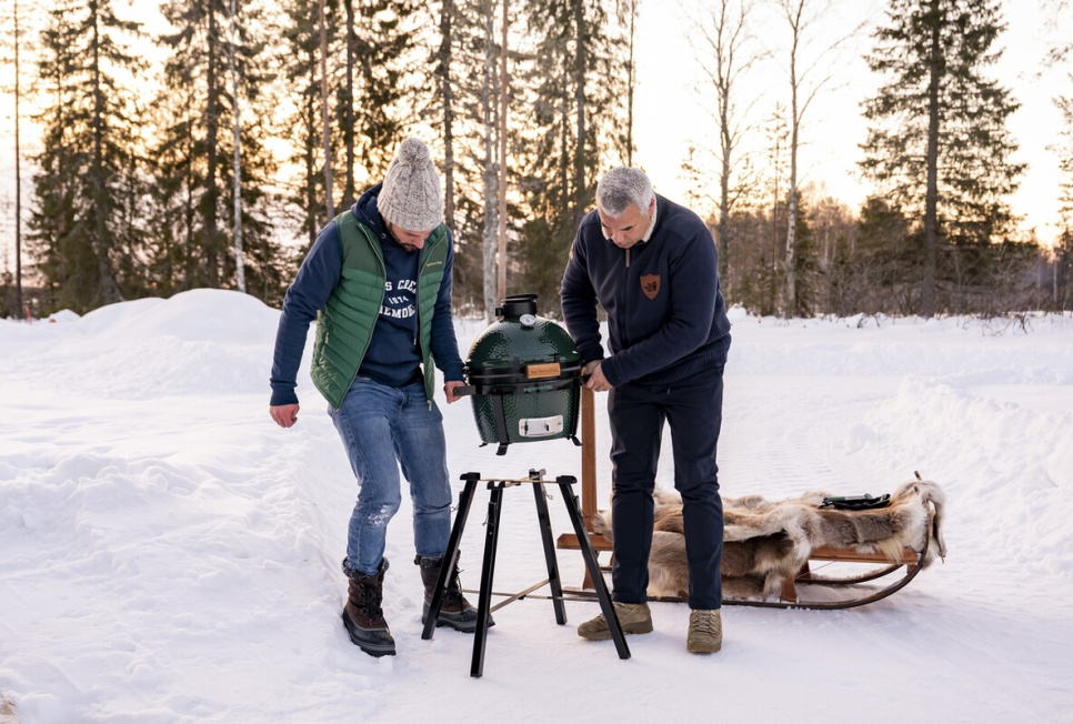 Bærbar rede til Minimax - Big Green Egg Bærbar rede til Minimax - Big Green Egg