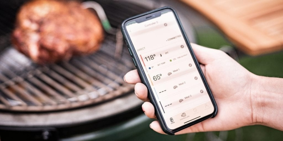 Egg Genius, automatisk blæser og termostat - Big Green Egg