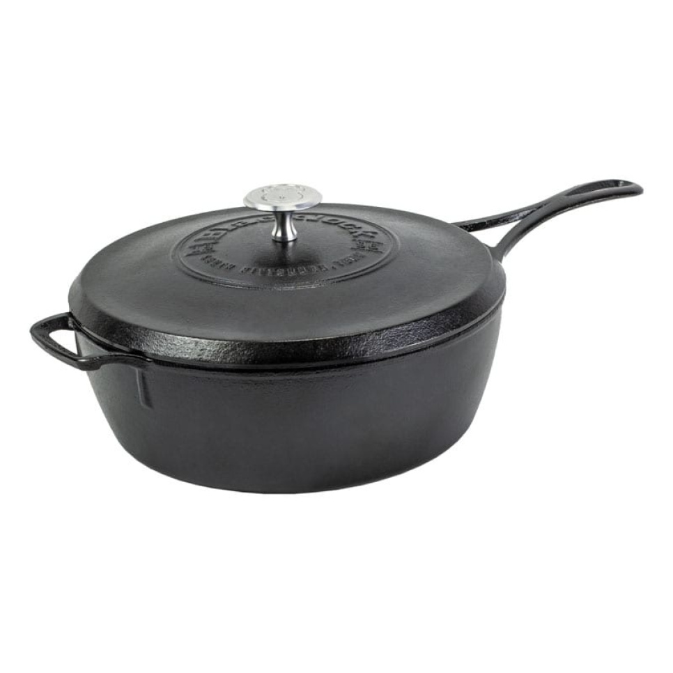 Støbejernspande, 26 cm, Black Lock - Lodge i gruppen Madlavning / Pander & Gryder / Kasseroller hos The Kitchen Lab (1282-24823)