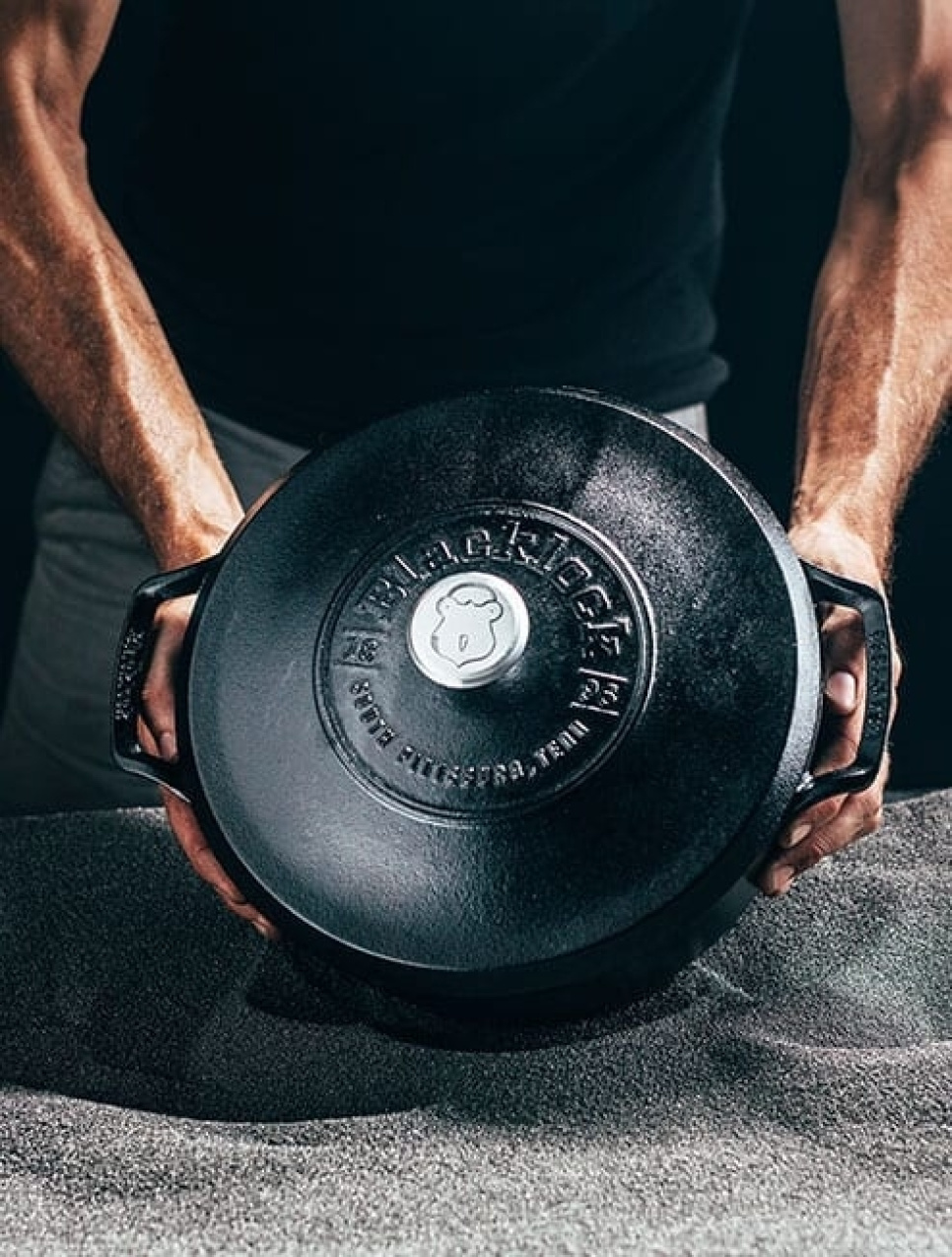 Støbejernsgryde, 5,2 liter, Black Lock - Lodge Støbejernsgryde, 5,2 liter, Black Lock - Lodge