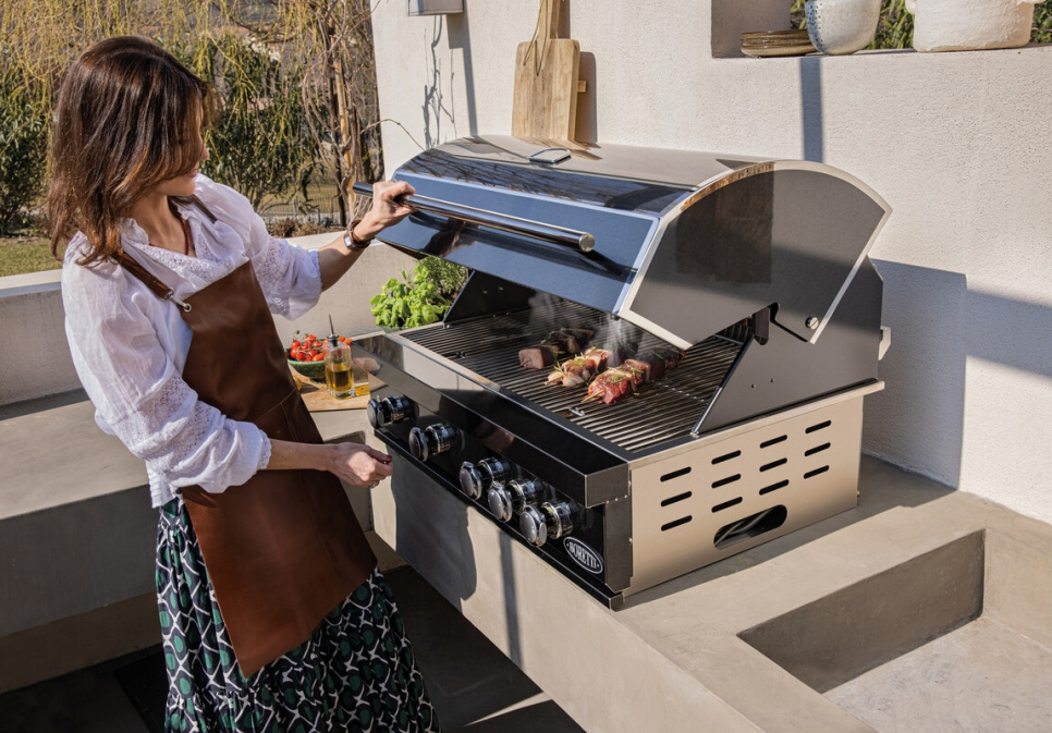 Imperatore Nero BI, indbygget gasgrill - Boretti