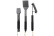Sæt med grilltang, grillskovl og grillristebørste - Boretti