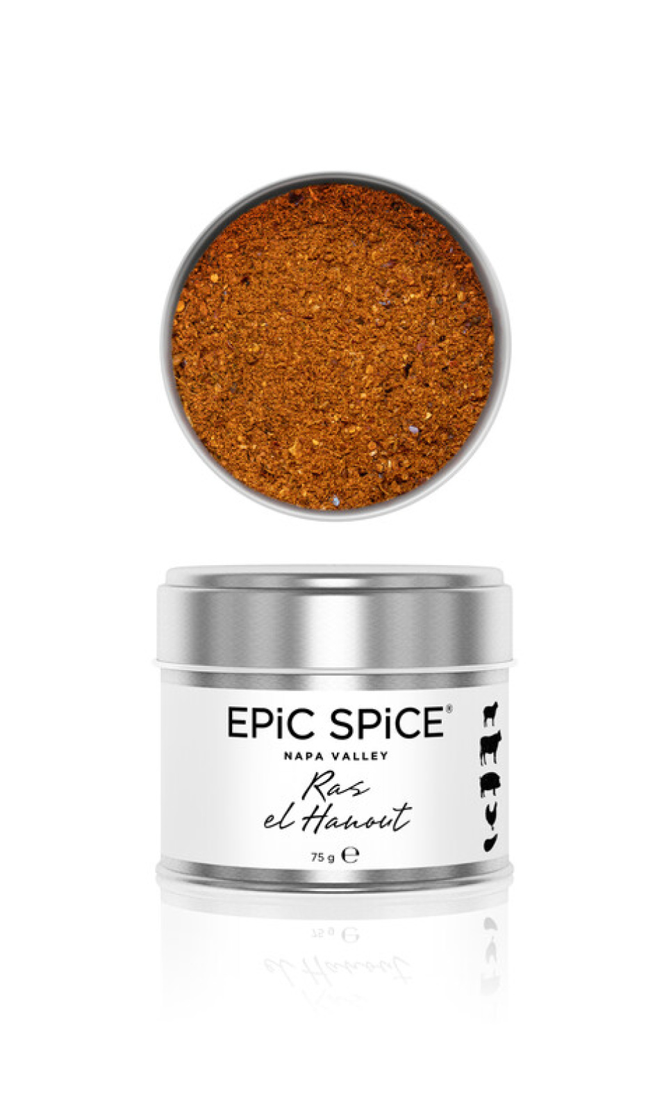 Ras el Hanout, krydderiblanding, 75 g - Epic Spice i gruppen Madlavning / Krydderier & Smagsstoffer / Krydderier hos The Kitchen Lab (1282-28176)