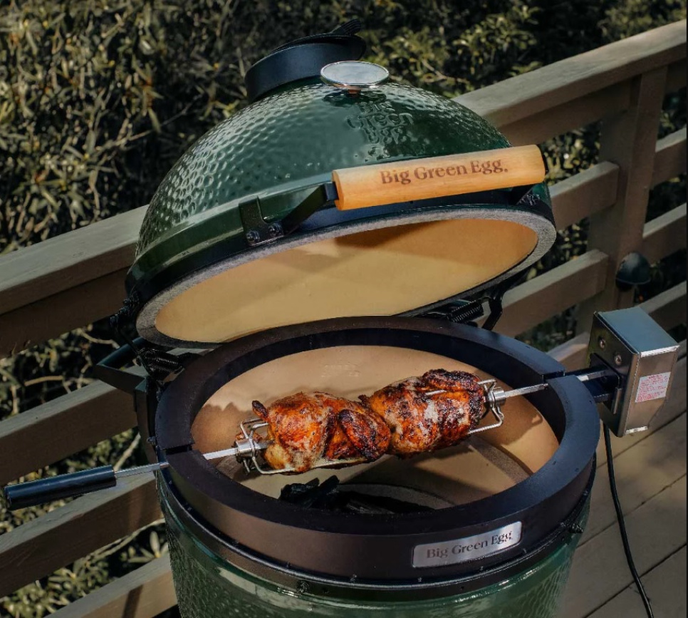 Rotisserie - Big Green Egg