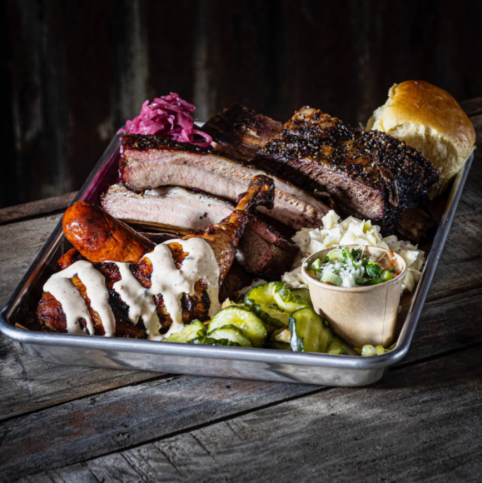 Aluminiumsplade, 33x25,5cm stor - Holy Smoke BBQ i gruppen Madlavning / Forme & Bakker / Bakker og plader hos The Kitchen Lab (1282-30381)