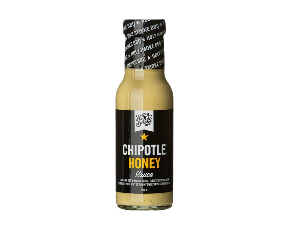 Chipotle Honey, 230gr - Holy Smoke BBQ i gruppen Madlavning / Kolonial hos The Kitchen Lab (1282-30389)