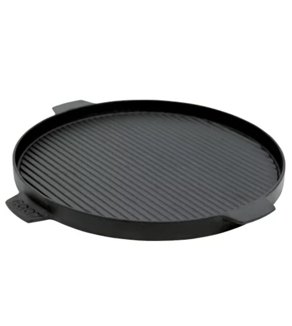 Vendbart stegebord i støbejern, Large - Big Green Egg i gruppen Grill, komfurer & ovne / Grill tilbehør / Grillrist hos The Kitchen Lab (1282-35174)