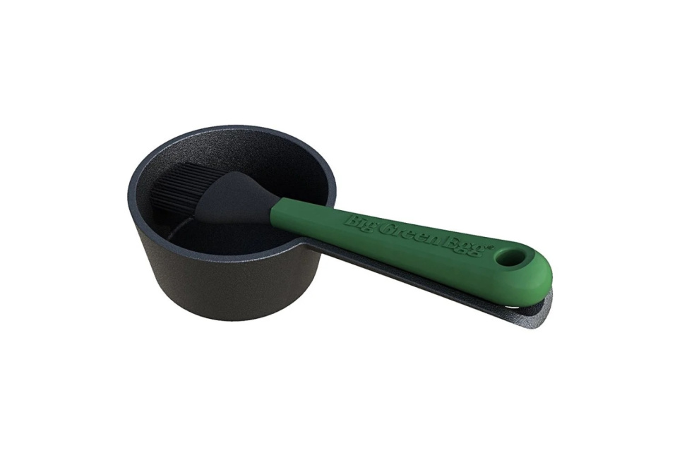 Støbejernsgryde med pensel - Big Green Egg i gruppen Madlavning / Pander & Gryder / Kasseroller hos The Kitchen Lab (1282-35178)