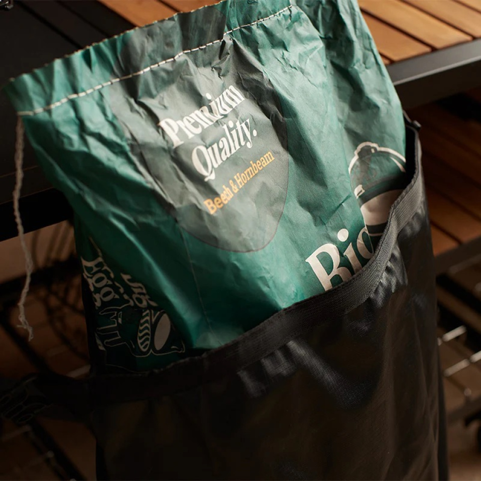 Vandtæt opbevaringstaske til grillkul - Big Green Egg